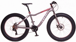 Crest Bicicletas de montaña Fat Tires Crest Bicicleta Fat Bike Fat 4, 1 24v griss 17" Aluminio