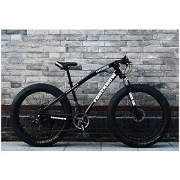 Dengjiam Bicicletas de montaña Fat Tires Dengjiam Bicicleta de montaña para Unisex-Negro