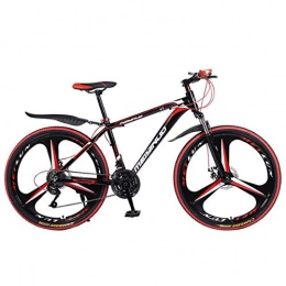 Dsrgwe Bicicletas de montaña Fat Tires Dsrgwe Bicicleta de Montaña, 26" Bicicletas de montaña, Bicicletas Marco Ligero de aleación de Aluminio, Doble Disco de Freno y suspensión Delantera (Color : Black, Size : 27 Speed)