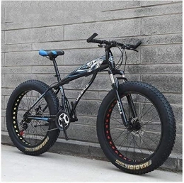 PARTAS Bicicleta Superior Rider - bicicletas de montaña for adultos, Nios Nias Fat Tire Bike Mountain Trail, de doble freno de disco de la bici de montaña Rgidas, marco de acero de carbono de alta, libre de pared g