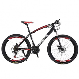 ZY Bicicletas de montaña Fat Tires ZY Bicicleta de montaña de Doble Rueda de Freno de Disco de Moda, Red-Length: 168cm