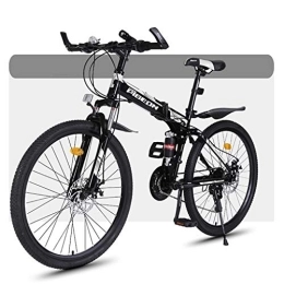 LADDER Bicicleta Dsrgwe Bicicleta de Montaña, Bicicleta de montaña, Bicicletas Plegables, MTB Doble suspensión y Doble Freno de Disco, Ruedas de radios de 26 Pulgadas (Color : B, Size : 27-Speed)