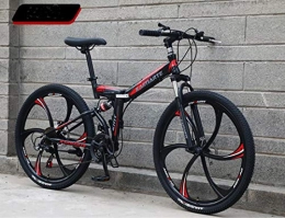 Plegables Bicicletas BMX Crucero De Carretera Montaa Hbridas Autoequilibriopaseo Cycling-Equipment 24/26 Pulgadas Adecuado para Los 165-195CM Altura (24 Inches * 21 Speed,O)