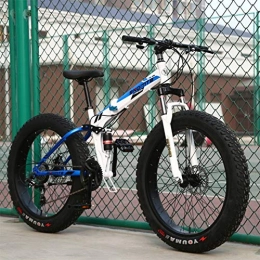 RNNTK Bicicletas de montaña plegables RNNTK Adulto bici plegable de grasa para Unisex-bebé 27 velocidad de 26 pulgadas segundo