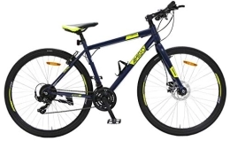 amiGO Bicicleta AMIGO Control Hardtail Mountain Bike 28 pulgadas 47 cm Unisex 21G freno de llanta azul