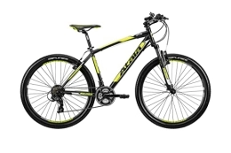 Atala Bicicletas de montaña Atala - Bicicleta de montaña Starfighter 2019 27, 5 pulgadas VB, 21 velocidades, talla M 18 pulgadas hasta 175, color negro y amarillo