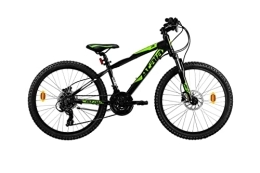 Atala Bicicletas de montaña Atala Mountain Bike Race PRO Nuevo modelo 2020, 24" HD, talla única 33 (140-165 cm), color negro y verde