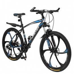 FFF-HAT Bicicletas de montaña Bicicleta al aire libre de 21 / 27 velocidades, bicicleta de montaña unisex de 26 pulgadas de velocidad variable de absorción de choque fuera de carretera, eje inferior impermeable y a prueba de polvo