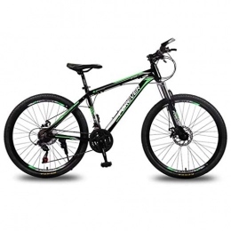 Dsrgwe Bicicletas de montaña Bicicleta de Montaa, Bicicleta de montaña, marco de aluminio de aleacin de bicicletas de montaña, doble disco de freno y suspensin delantera, de 26 pulgadas de ruedas, velocidad 21 ( Color : D )
