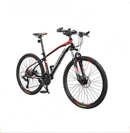 GUI Bicicletas de montaña Bicicleta de montaña 27 velocidades de aleación de Aluminio Doble Freno de Disco 26 Pulgadas Hombres y Mujeres Bicicleta Freno de Disco de Aceite cómodo Rojo Azul / Negro Rojo