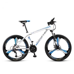 Dsrgwe Bicicletas de montaña Bicicleta de Montaña, Bicicleta de montaña, bicicletas marco de aluminio de aleación, doble freno de disco delantero y de bloqueo Tenedor, de 26 pulgadas de ruedas, velocidad 27 ( Color : White )