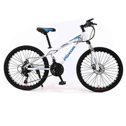 GAOTTINGSD Bicicleta Bicicleta de montaña Bicicleta MTB de la montaña for adultos bicicletas Adolescentes Carretera Bicicletas for hombres y mujeres ruedas ajustables 21 Velocidad de doble freno de disco ( Color : Blue )