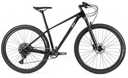 ICE Bicicleta Bicicleta de montaña ICe MT10 Cuadro en Fibra de Carbono, Grupo Sram SX, Color: Negro (15" S)