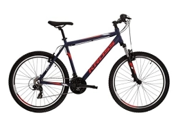 KROSS Bicicleta Bicicleta de montaña KROSS Hexagon 1.0, azul oscuro