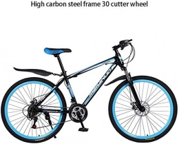 Abrahmliy Bicicleta Bicicleta de montaña ligera freno de doble disco 26 pulgadas aleacin de aluminio / acero al carbono 21 / 24 / 27 velocidad bicicleta de montaña absorcin de impactos 3S 8 21 velocidad-21 velocidad