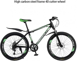 Abrahmliy Bicicleta Bicicleta de montaña ligera freno de doble disco 26 pulgadas aleación de aluminio / acero al carbono 21 / 24 / 27 velocidad bicicleta de montaña absorción de impactos 3S 8 21 velocidad-24 velocidad
