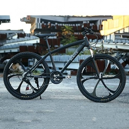 WYLZLIY-Home Bicicletas de montaña Bicicleta de montaña Mountainbike Bicicleta 26 pulgadas bicicleta de montaña 21 / 24 / 27 Montaña velocidad de bicicletas for hombres y mujeres, de acero al carbono de alta bicicleta de doble suspensión i