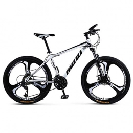 WYLZLIY-Home Bicicletas de montaña Bicicleta de montaña Mountainbike Bicicleta Bicicleta de montaña, de acero al carbono hardtail Bicicletas de montaña, doble freno de disco delantero y el bloqueo de Tenedor, de la rueda de 26 pulgadas