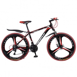 WYLZLIY-Home Bicicleta Bicicleta de montaña Mountainbike Bicicleta Bicicleta de montaña, marco ligero de aleación de aluminio bicicletas de montaña, doble disco de freno y suspensión delantera, 26 pulgadas de ruedas Bicicle