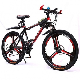 WYLZLIY-Home Bicicleta Bicicleta de montaña Mountainbike Bicicleta Bicicletas de montaña de 26 pulgadas MTB Bicicletas amortiguadora de golpes Barranco delantera de la bici de suspensión 21 velocidades de las ruedas de dobl