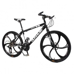 WYLZLIY-Home Bicicleta Bicicleta de montaña Mountainbike Bicicleta MTB 26" de montaña for adultos Bicicletas de acero al carbono de bicicletas con rueda de Barranco Unidad Suspensión de doble disco de freno delantero Bicicl