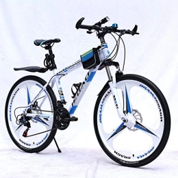 WYLZLIY-Home Bicicletas de montaña Bicicleta de montaña Mountainbike Bicicleta MTB 26" for mujer for hombre Barranco bicicletas de doble suspensión del freno de disco delantero 21 velocidades de las ruedas Unidad marco de acero al carb