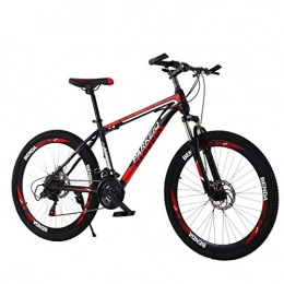 YXIU Bicicleta Bicicleta de montaña Outroad para adultos, bicicleta de montaña de 26 pulgadas Bicicleta de montaña de acero al carbono con suspensin completa Bicicletas con frenos de doble disco de 21 velocidades