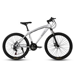 LNX Bicicleta Bicicleta de montaña para Adulto Adolescentes Niños - Acero de Alto Carbono - Ligero - Freno Doble - Ciclismo al Aire Libre - Velocidad Variable 24 / 26 Pulgadas