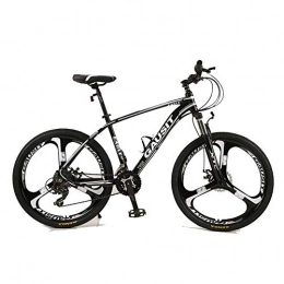DRAKE18 Bicicleta Bicicleta de montaña para adultos, de 26 pulgadas frenos de 30 velocidad de choque de absorción de cambio de disco delantero y trasero cola dura viaje de montar al aire libre masculino femenino, D