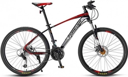 Bicicleta de montaña para adultos, Forever con asiento ajustable, YE880, 27 velocidades, marco de aleacin de aluminio, color 26 pulgadas de aleacin de color negro y rojo premium., tamao 26