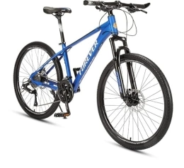 FAXIOAWA Bicicleta Bicicleta de montaña para adultos, ruedas de 26 pulgadas, livianas, 27 velocidades, bicicletas de montaña, bicicletas, marco de aleación de aluminio fuerte con bicicleta de freno de disco, bicicleta