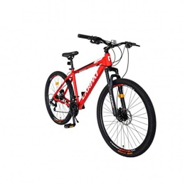 GYP Bicicleta Bicicleta de montaña para adultos Ruedas de 29 "Marco de aluminio de 18.5" para hombres / mujeres Ajuste de 3 velocidades con suspensión de resorte con protección contra impactos Frenos de disco hidrá