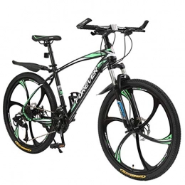 FFF-HAT Bicicletas de montaña Bicicleta de montaña todo terreno de absorción de choque de 26 pulgadas de velocidad variable unisex, bicicleta al aire libre de 24 / 30 velocidades, eje inferior impermeable y a prueba de polvo, velo