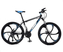 lqgpsx Bicicleta Bicicleta de montaña todoterreno para adultos, rueda de radios integrada de 24 pulgadas Bicicleta de carretera de velocidad variable de 21 velocidades, para entornos urbanos y desplazamientos para salir