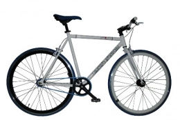 Gotty Bicicletas de montaña Bicicleta FIXIE Gotty FX-40, Cuadro Fixie Acero 28", Llantas doble pared, pion fijo, Bielas de aluminio, tija de silln de aluminio, color blanco