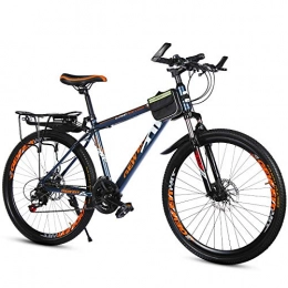 backpacke Bicicletas de montaña Bicicletas de montaña, bicicletas para estudiantes de primaria y media y bicicletas de velocidad variable, color Tinta + regalo., tamao 24 pulgadas