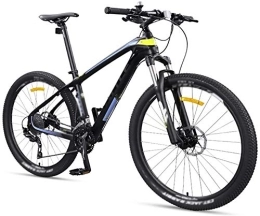 Bicicletas de montaña CHHD, bicicletas de montaña para adultos de 27,5 pulgadas, bicicleta de montaña de cuadro de fibra de carbono ultraligera, freno de disco doble para hombres, mujeres, bicicleta d