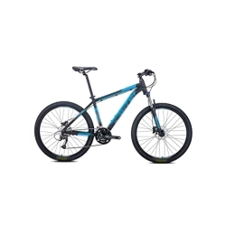  Bicicleta Bicycles for Adults 27-Speed Outdoor Mountain Bike Adult Sports Bicycle Hydraulic Disc Brakes Men and Women Cool Bicycle Outdoor Leisure Sports Cycl (Color : Blue, Size : 27_26*19(175-185CM