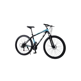  Bicicleta Bicycles for Adults 29 Inch Mountain Bike Aluminum Alloy Mountain Bicycle 21 / 24 / 27 Speed Student Bicycle Adult Bike Light Bicycle (Color : Blue, Size : 21speed)