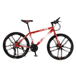   Bicycles for Adults Mountain Bike Bicycle 26 Inch 24 Speed 10 Knife Students Adult Student Man and Woman Multicolor (Color : Red, Size : 155-185cm)