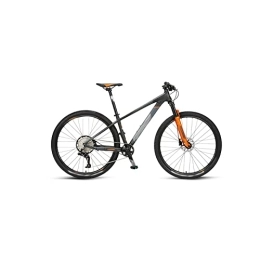  Bicicletas de montaña Bicycles for Adults Mountain Bike Big Wheel Racing Oil Disc Brake Variable Speed Off-Road Men's and Women's Bicycles (Color : Orange, Size : Medium)