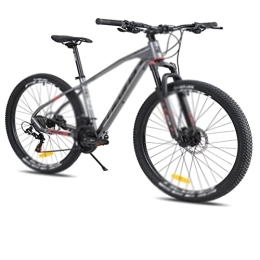  Bicicleta Bicycles for Adults Mountain Bike M315 Aluminum Alloy Variable Speed Car Hydraulic Disc Brake 24 Speed 27.5x17 Inch Off-Road (Color : Silver Black, Size : 24_27.5X17)