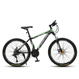 ACLFF  Bikes Bicicleta Montaña MTB 26'', 21 Velocidades, Suspensión Completa, Estructura de Acero de Alto Carbono Engrosada, Bicicleta de Montaña para Hombre y Mujer, Carga Máxima 120kg