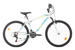 Bikesport Bicicletas de montaña Bikesport Active Bicicleta de montaña Tamaño de Rueda 26" Tamaño de Cuadro: 46 cm, 18 velocidades (Negro Azul Rojo, XL)