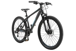 BIKESTAR Bicicletas de montaña BIKESTAR Bicicleta de montaña Hardtail de Aluminio, 21 Marchas Shimano 26" Pulgadas | Mountainbike con Frenos de Disco Cuadro 16" MTB | Negro Azul