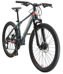 BIKESTAR Bicicleta BIKESTAR Bicicleta de montaña Hardtail de Aluminio, 21 Marchas Shimano 26" Pulgadas | Mountainbike con Frenos de Disco Cuadro 16" MTB | Verde