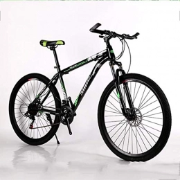 CHHD Bicicleta CHHD Bicicleta de montaña para Adultos y jóvenes, Bicicleta de Freno de Disco Doble de Acero con Alto Contenido de Carbono, 26 Pulgadas * 19 Pulgadas, Multicolor Opcional