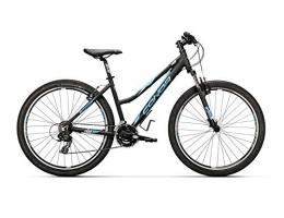 Conor Bicicletas de montaña Conor 5400 27, 5" Bicicleta Ciclismo Mujer, Negro / Azul, M