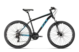 Conor Bicicletas de montaña Conor Indi 27 18 AZ Bicicleta, Adultos Unisex, Negro / Azul, 27.5