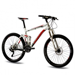 Conway Bicicleta Conway '26pulgadas Mountain Bike Bicicleta qe600ef aluminio con 30velocidades DEORE XT 48cm blanco rojo UVP 1699, 95euros de: 66, 0(26pulgadas)